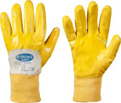 Nitril-Handschuhe TORONTO, strickbund, Top Passform, hoher Tragekomfort