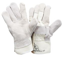 Superbull 4 / TOP-Rindkernspaltlederhandschuh / CE CAT 2 / gefttert