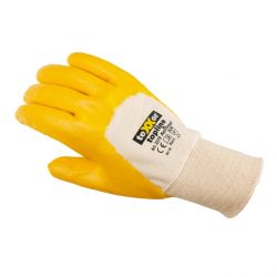 Nitril-Handschuhe STRICKBUND / texxor / gelb / 2379