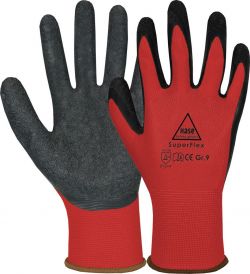 Montagehandschuh SuperFlex / Rot / HaseSafety / 508610R