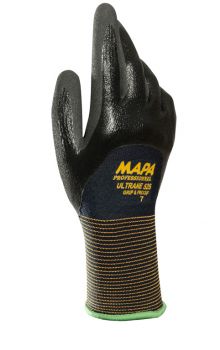Handschuhe ULTRANE 525, Nitril, glatt - schwarz
