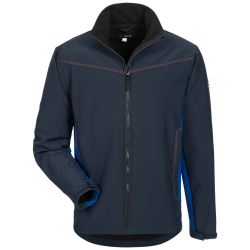 KLEMENS Softshell-Jacke / marine-kornblau / Gr. S-XXXXL