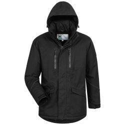 BURNLEY Winter Parka / schwarz / Gre S-XXXXL