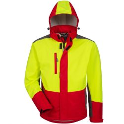 SCHLEHE Waldarbeiter Softshell- Jacke