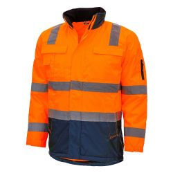 NITRAS MOTION TEX VIZ Warnschutz-Parka 7144 Orange