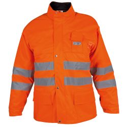 FEUERDORN Warn- und Schnittschutz-Jacke orange