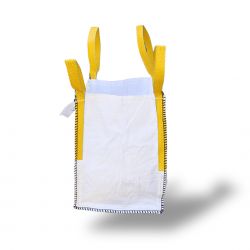Big Bag 45x45x60cm, Uu, OG, 500kg, 0.1 V, Weiss