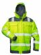 2 in 1 Warnschutzjacke RUFUS gelb/grau