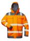 2 in 1 Warnschutzjacke NIKLAS orange/grau