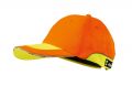 WARNSCHUTZ-CAP Orange-Gelb Elysee