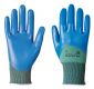 Handschuhe DumoCut 657, Glasf./PA/Nitril, Strickbund - grn/blau