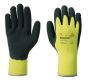 Handschuhe StoneGrip 692, Latex/Acryl/BW, Strickbund - neongelb/schwarz