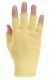 Handschuhe ohne Fingerkuppen K-MEX N OF 984, Noppen, 23-25cm - gelb