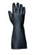 Handschuhe ULTRANEO 340, Neopren/Latex, Zacken, glatt, 38cm - schwarz