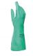 Handschuhe ULTRANITRIL 492, Einzelpack, Nitril, Gerade Stulpe, Profil, 32cm - grn