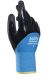 Handschuhe TEMPICE 700, Nitril Beschichtung, 24-27cm, Strickbndchen, schwarz/blau