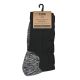 NITRAS Wintersocken 723 Schwarz Wadenhoch