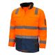 NITRAS MOTION TEX VIZ Warnschutz-Parka 7144 Orange
