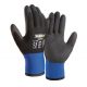 teXXor Winterhandschuh blau/ schwarz 2272